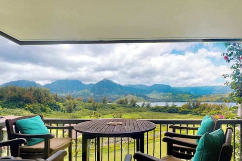 Wake up to beautiful mountain scenery from your relaxing balcony