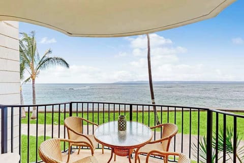 Private Oceanfront Balcony For Sunrise Coffee
