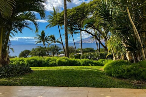 Wonderful lanai  with an amazing view