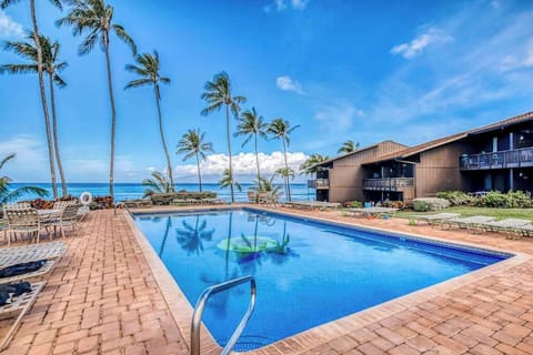 Sparkling Oceanfront Swimming Pool