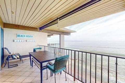 Morning Coffee Above The Ocean 