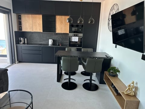 Apartment, Balcony, Beach View | Private kitchen | Electric kettle