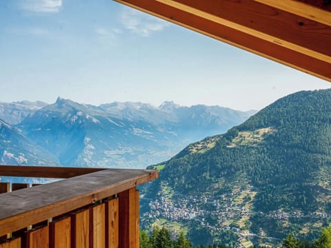 Furniture, Chair, Interior Design, Table, Room, Wood Stain, Balcony, Ceiling, Eco Hotel, Hardwood