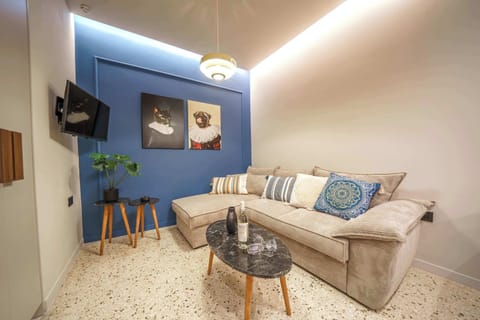 Stylish Living Room with Smart TV