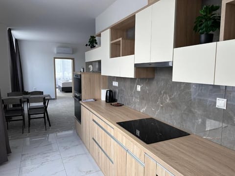 Apartment, City View | Private kitchen