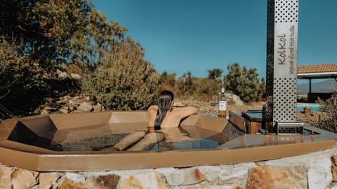 Villa, 3 Bedrooms, Smoking, Private Pool | Outdoor spa tub