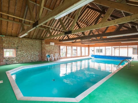 Communal indoor pool shared with 4 other properties