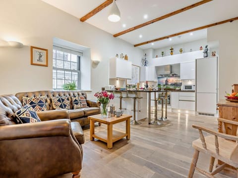 Beautifully presented interior with open plan living space