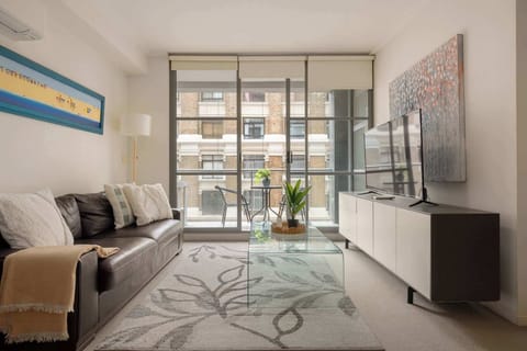 Tastefully furnished interior.