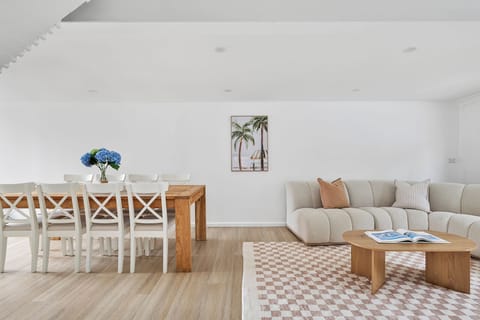 Living Area with Dining Table