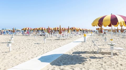 Private beach nearby