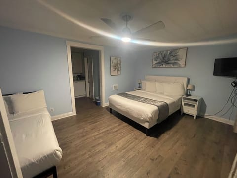 Down comforters, individually decorated, individually furnished