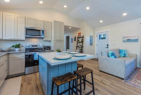 Tons of Cabinets Filled with Cooking & Dining Needs