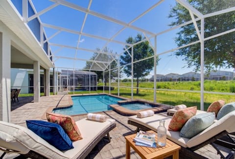 Pool and patio