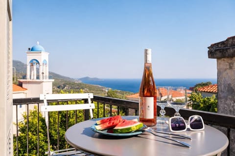 Private Balcony with Panoramic Sea Views