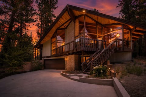 Family and friends will love spending time outside surrounded by nature and the beauty of Mountain Majesty Manor