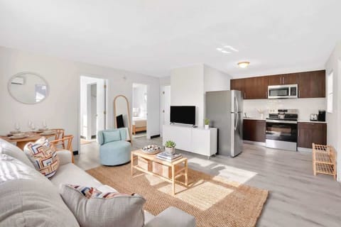 Stretch out and relax in the cozy living room, the perfect place to unwind after exploring Fort Lauderdale.