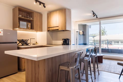 Apartment, Balcony | Private kitchen