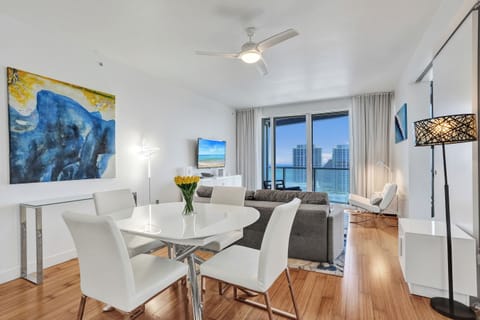 Bright, airy main space where everyone can gather, relax, and take in the view