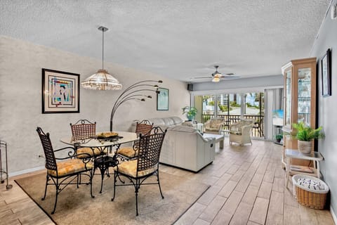 Open Living and Dining Area