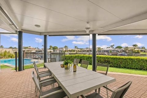 Outdoor dining table perfect for alfresco meals