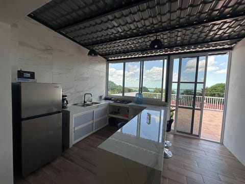 Deluxe Apartment, Balcony, Lagoon View | Private kitchen