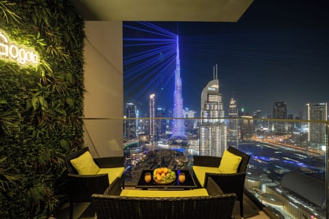 Luxury Apartment, Balcony, City View | Property grounds