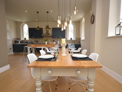 Open plan living area