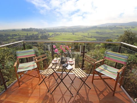 Stunning views of the area from the balcony - perfect for al fresco dining 