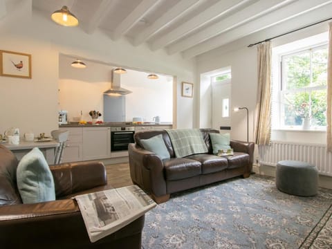 Bright open-plan living