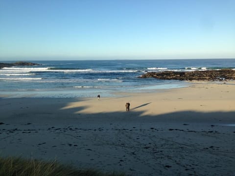 Enjoy a stroll along the local beach