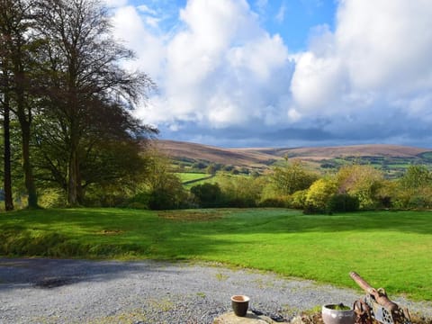Spectacular views across Exmoor from the property