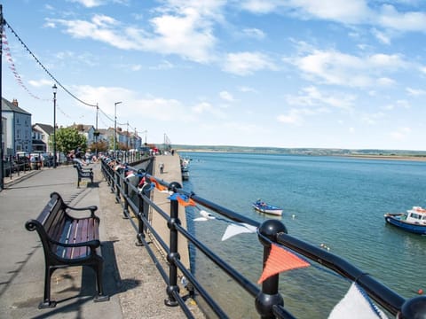 Appledore Quay located opposite the property 
