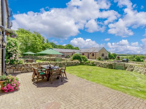A gorgeous outlook from the garden of this beautful farm cottage