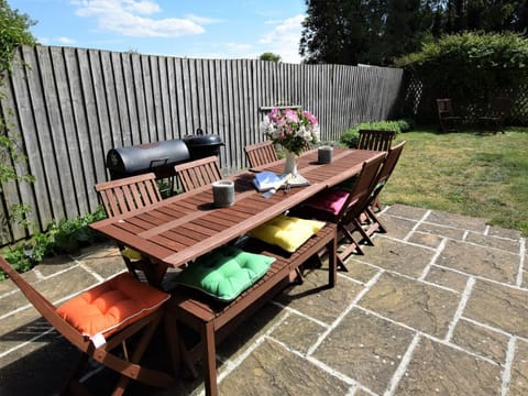 Enjoy a family BBQ in the garden