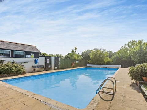 Shared outdoor heated pool