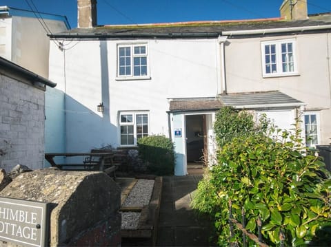 Looking towards the charming cottage