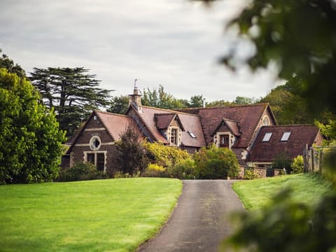 View towards the country home