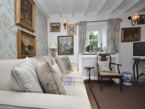 Snuggle up with a good book in the cosy lounge