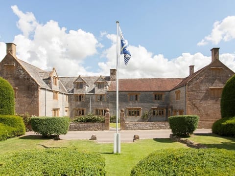 Admire the splendour of a wing of this Elizabethan Manor House