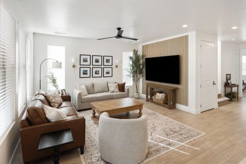 Kick back and relax between adventures in the open living area.
