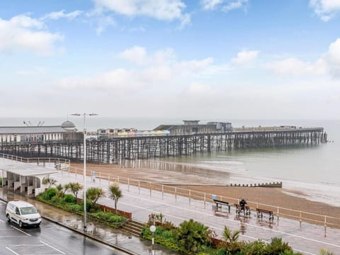A stone's throw from Hastings pier