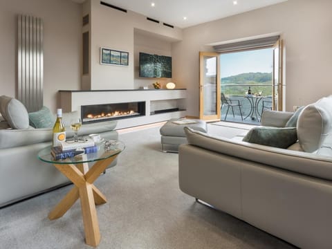 Stylish modern lounge 
