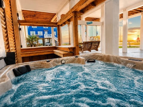 Hot Tub on Ground Floor