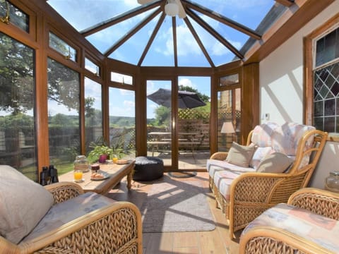 The views from the conservatory are breathtaking