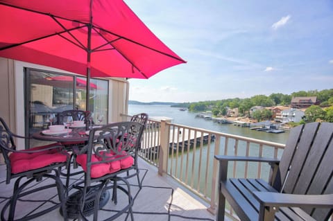 Stunning views from top floor balcony