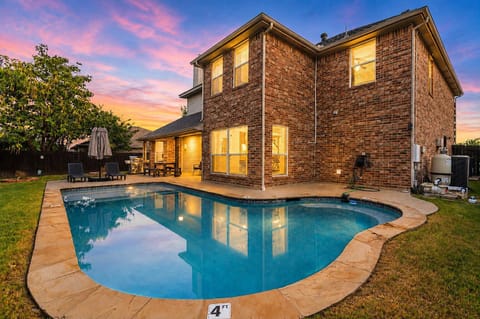 Your own private pool—perfect for sunny swims and laid-back evenings under the Texas sky.