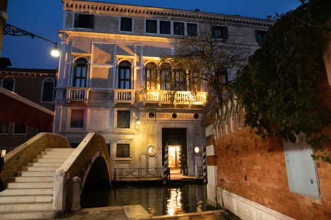 Front of property - evening/night