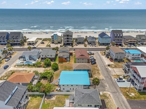 Only 200 feet to the ocean and 100 feet from the salt marsh.  This beautiful oceanview 4Plex has everything you need for an affordable beach vacation.  