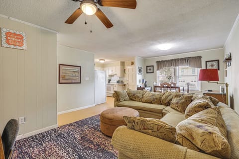 Carolina Beach Vacation Rental | 2BR | 1BA | 900 Sq Ft | 6 Steps to Enter
